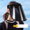 UV Shield Foldable Sun Visor Hat with Face Cover for Outdoor Sports & Travel