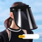 UV Shield Foldable Sun Visor Hat with Face Cover for Outdoor Sports & Travel
