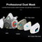 Half Face Respirator Mask With Filters For Paint Spray And Dust Protection 3