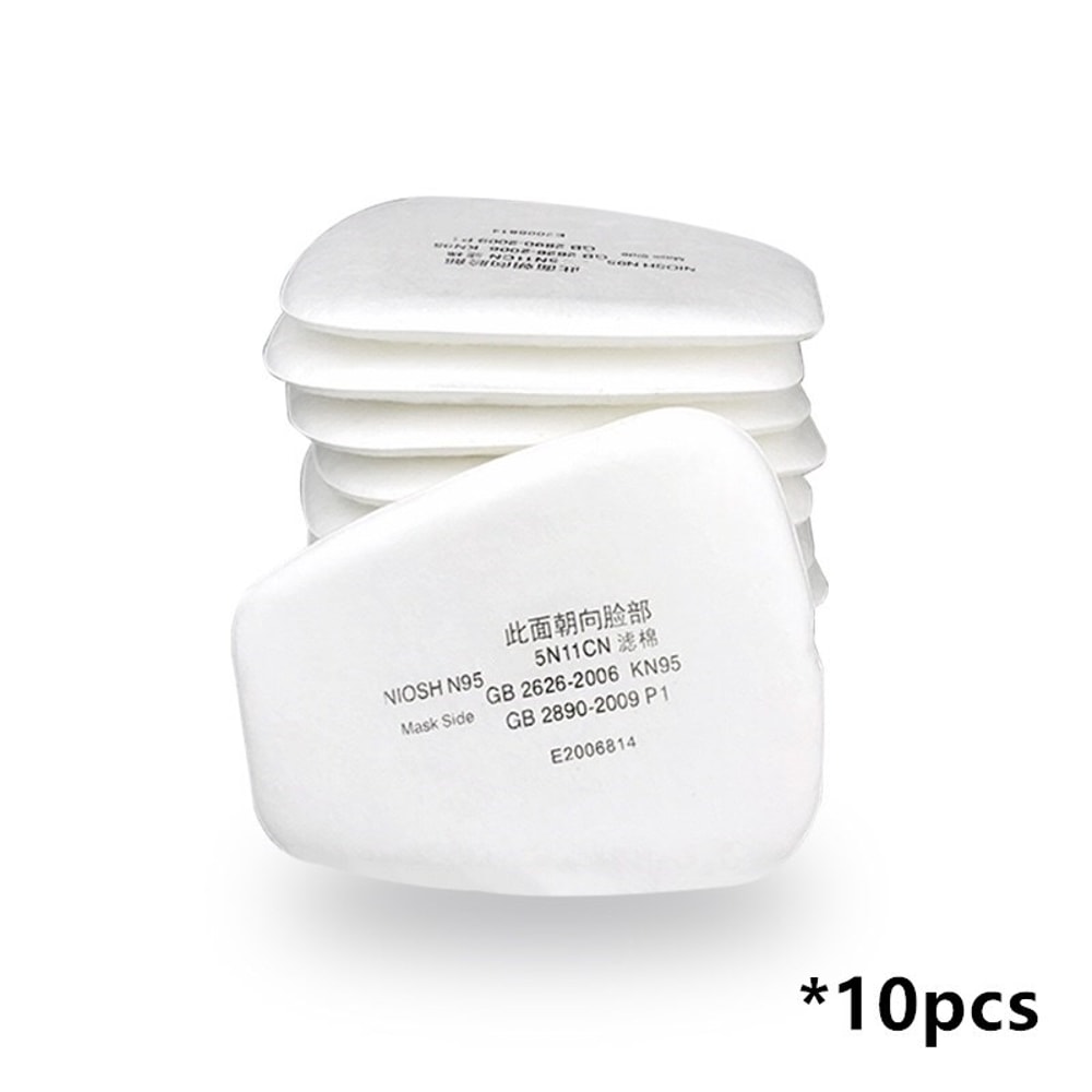 Half Face Respirator Mask With Filters For Paint Spray And Dust Protection 6