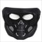 Phantom Skull Motorcycle Face Mask with Tactical Goggles for Riding, Paintball & Outdoor Protection