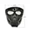 Phantom Skull Motorcycle Face Mask with Tactical Goggles for Riding, Paintball & Outdoor Protection