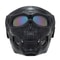 Phantom Skull Motorcycle Face Mask with Tactical Goggles for Riding, Paintball & Outdoor Protection