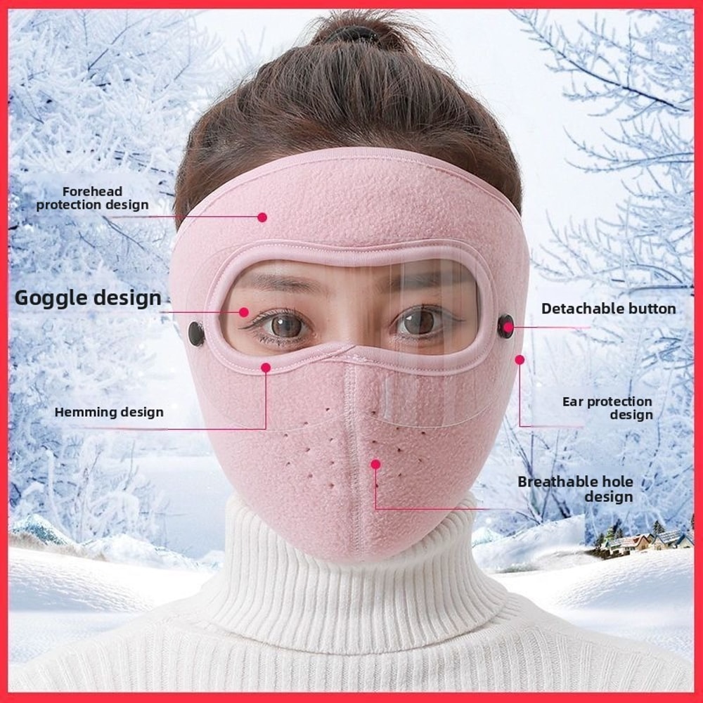 ArcticShield Winter Ski Mask With Goggles For Cycling Skiing Cold Weather Protection 3
