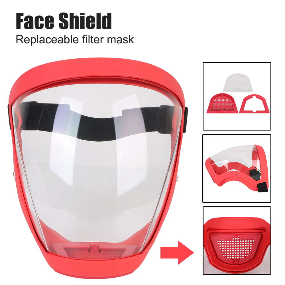 WindGuard Full Face Shield Motorcycle And Cycling Dust Mask 0