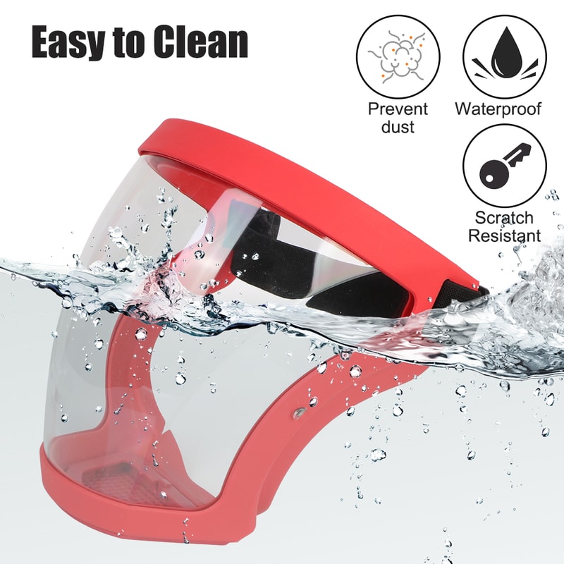 WindGuard Full Face Shield Motorcycle And Cycling Dust Mask 3