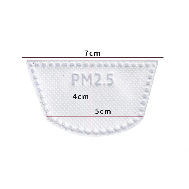 ClearGuard Full Face Protective Shield Mask With Filters And Anti Fog Safety Visor 3