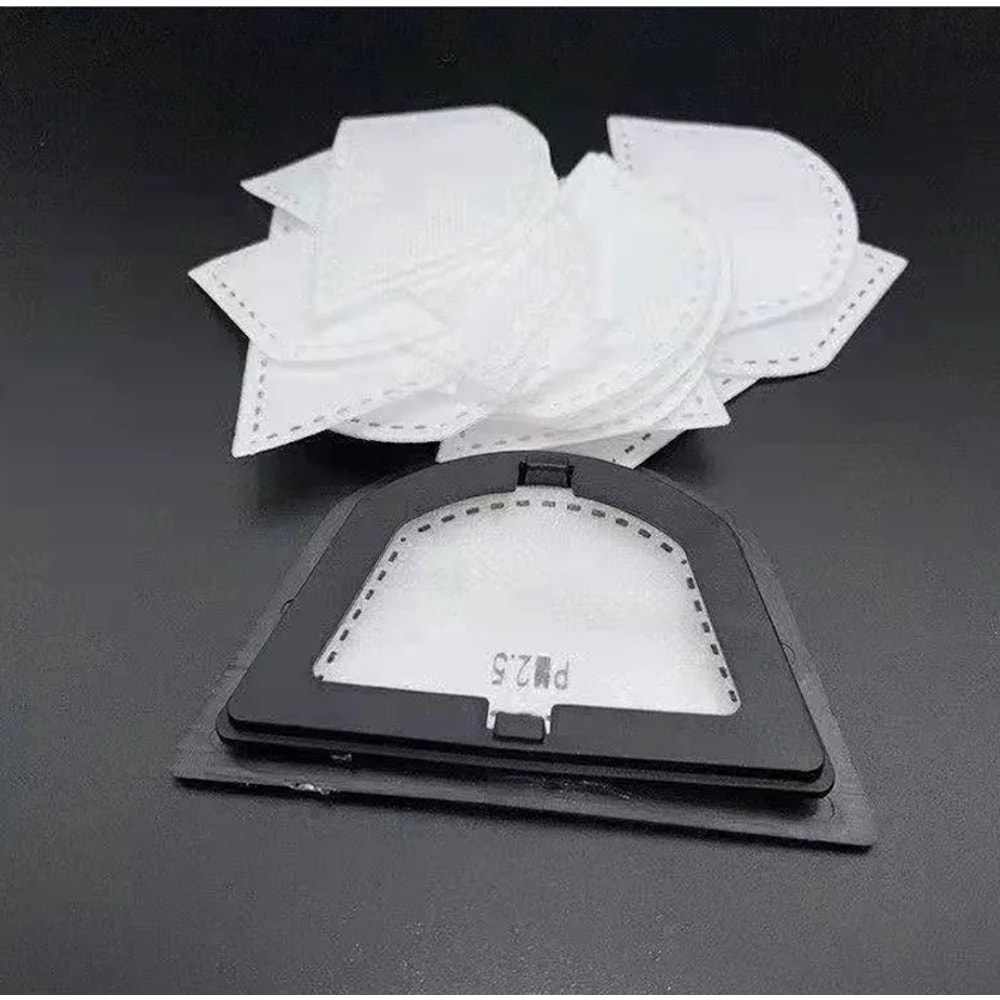 ClearGuard Full Face Protective Shield Mask With Filters And Anti Fog Safety Visor 5
