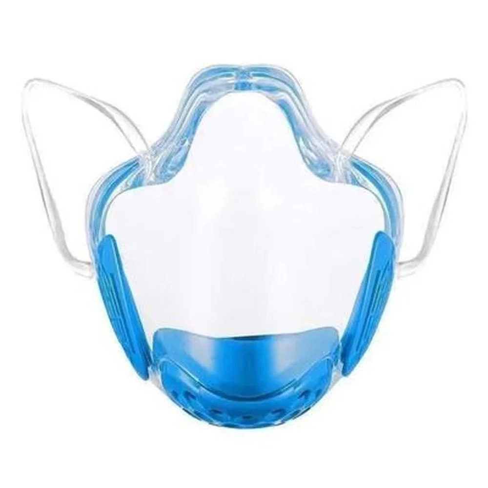 ClearGuard Reusable Transparent Face Mask Anti Fog Dustproof Mouth Shield