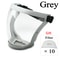 ClearGuard Full Face Shield Mask Anti Fog Reusable Splash Protection
