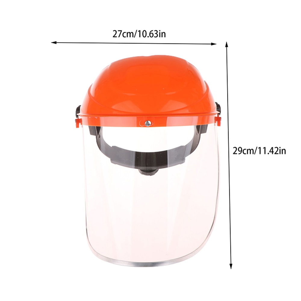 ClearGuard Full Face Shield Mask for Motorcycle Riding, Work Safety & Splash Protection