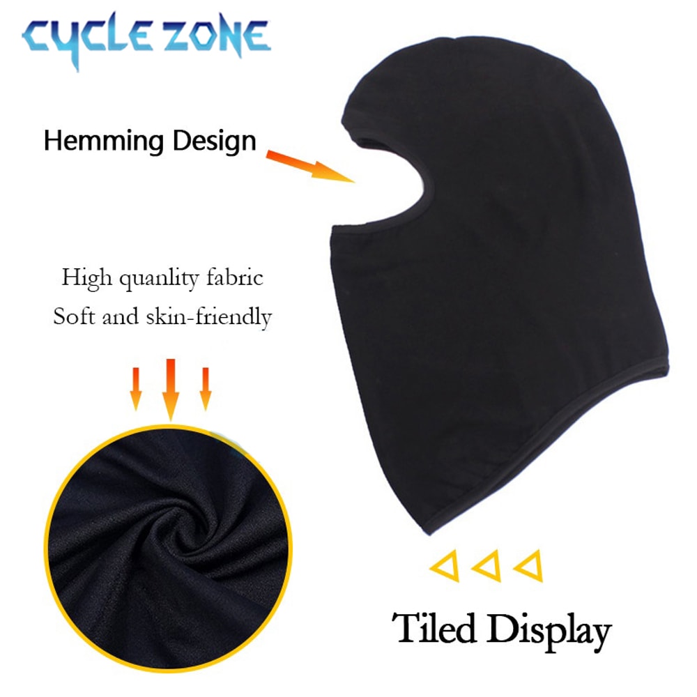 All Season Balaclava Face Mask for Cycling & Motorcycle Riding UV Windproof Neck Cover