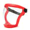 ClearGuard Full Face Safety Shield Mask With Anti Fog Eye Protection 6