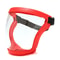 ClearGuard Full Face Safety Shield Mask With Anti Fog Eye Protection 6