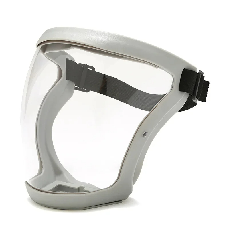 ClearGuard Full Face Safety Shield Mask With Anti Fog Eye Protection 9