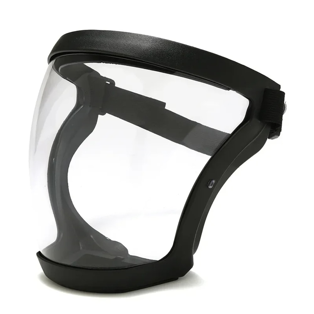 ClearGuard Full Face Safety Shield Mask With Anti Fog Eye Protection 11