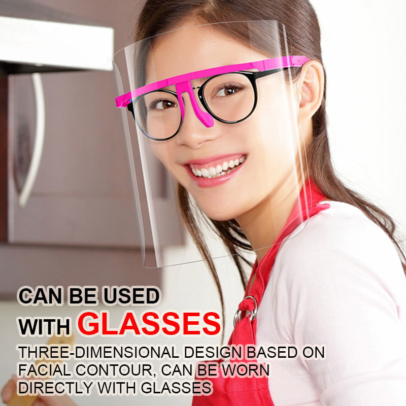 ClearGuard Kitchen Face Shield For Cooking Oil Splash Protection 1