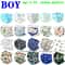 Cartoon Kids Disposable Face Masks Layer Breathable Protection For Boys Girls 1