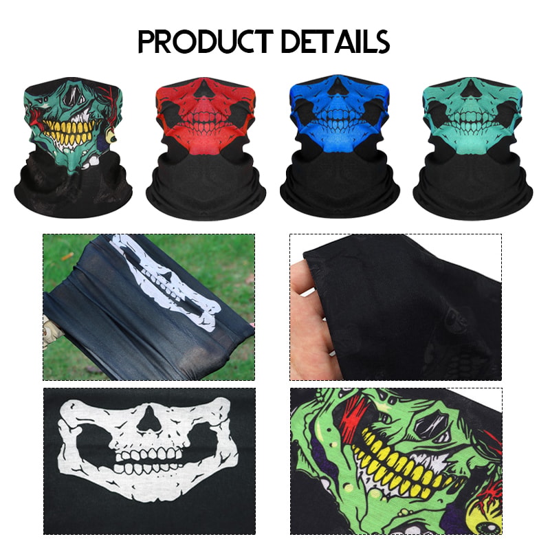 Ghost Skull Cycling Balaclava Breathable Face Mask For MTB Motorcycle Outdoor Sports 1