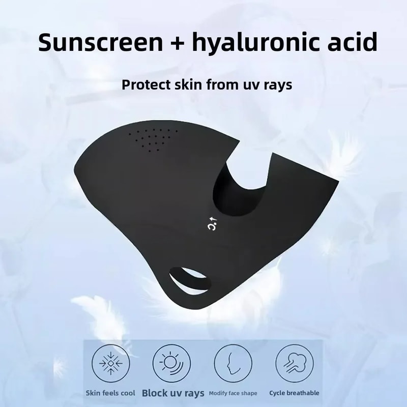 UV Protection Face Mask For Women Breathable Summer Face Cover For Hiking Cycling Running 4