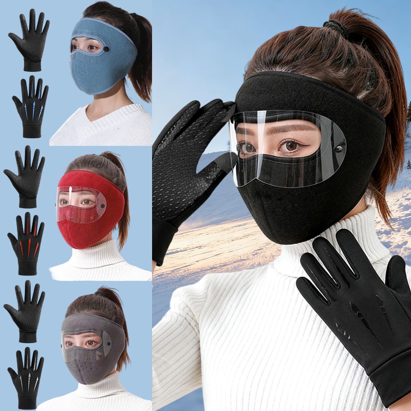 ArcticShield Winter Face Mask Full Face Balaclava With Anti Fog Goggles 0