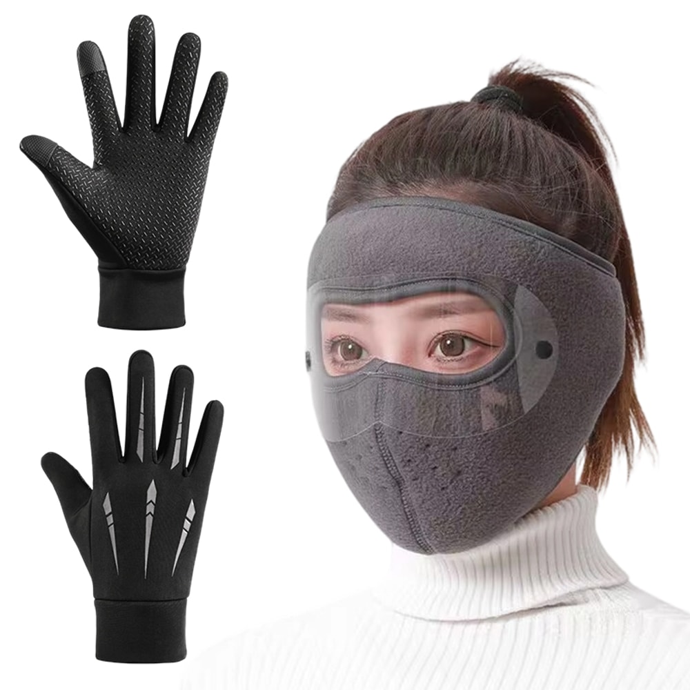 ArcticShield Winter Face Mask Full Face Balaclava With Anti Fog Goggles 6