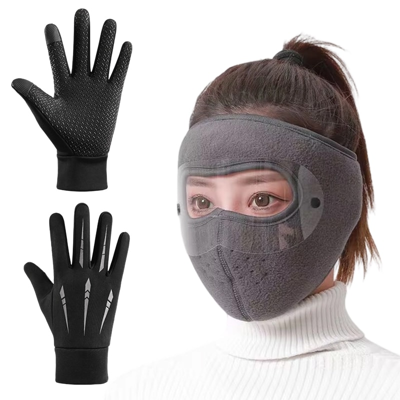 ArcticShield Winter Face Mask Full Face Balaclava With Anti Fog Goggles 6