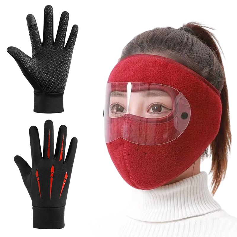 ArcticShield Winter Face Mask Full Face Balaclava With Anti Fog Goggles 8