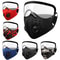 ThermoShield Cycling Face Mask With Goggles For Windproof Dust Protection 0