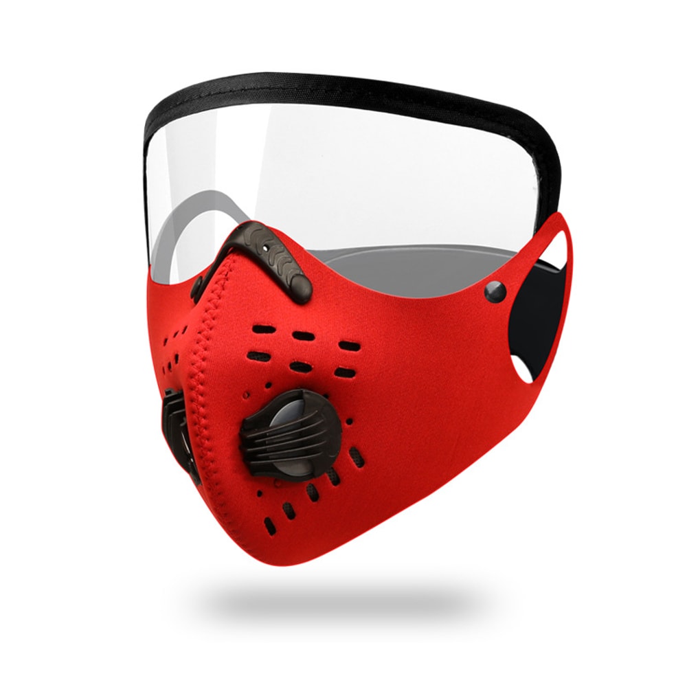 ThermoShield Cycling Face Mask With Goggles For Windproof Dust Protection 2