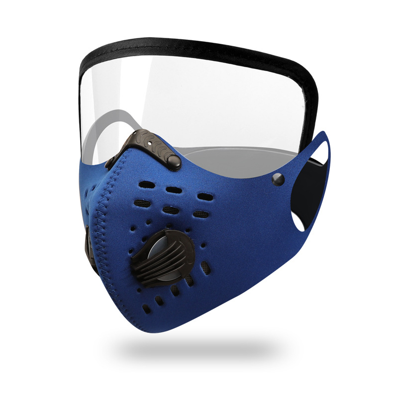ThermoShield Cycling Face Mask With Goggles For Windproof Dust Protection 5