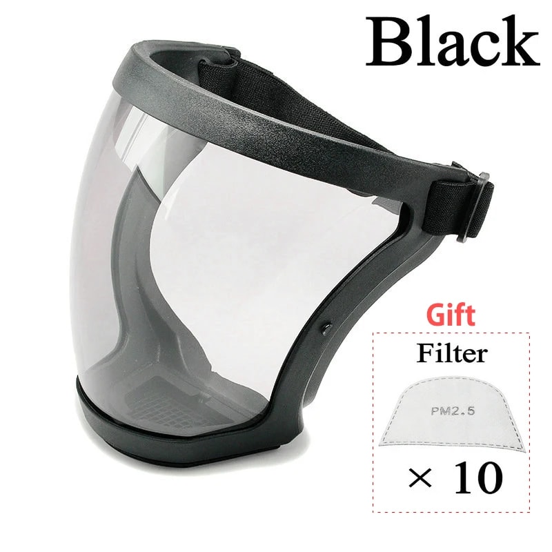 ClearGuard Full Face Shield Anti Fog Protective Face Visor for Splash Protection