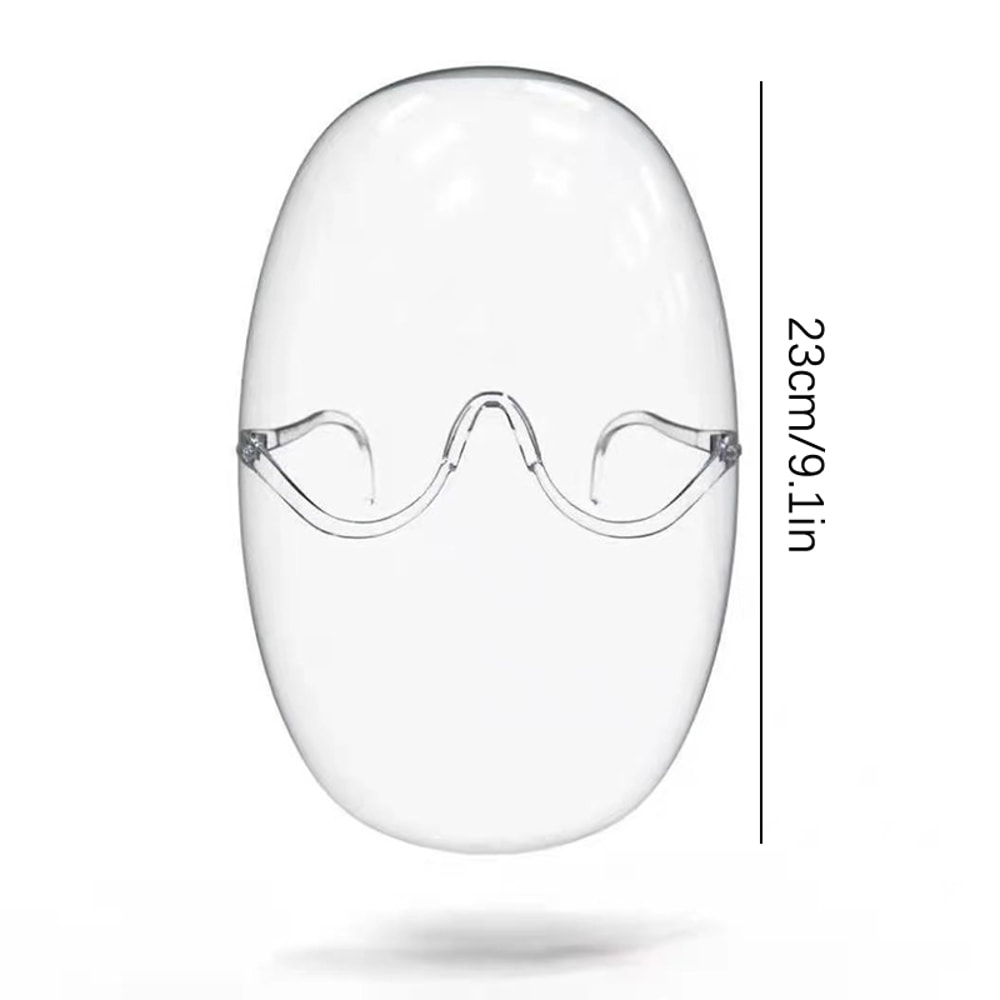 CrystalClear Full Face Protective Shield Visor For Cooking Nail Art Daily Safety 5
