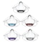 ClearGuard Anti Fog Transparent Face Shield Reusable Dustproof Mouth Cover
