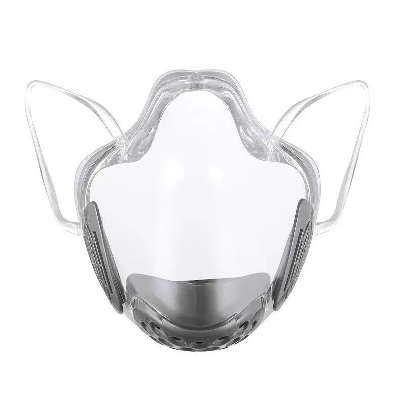 ClearGuard Anti Fog Transparent Face Shield Reusable Dustproof Mouth Cover