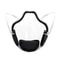 ClearGuard Anti Fog Transparent Face Shield Reusable Dustproof Mouth Cover
