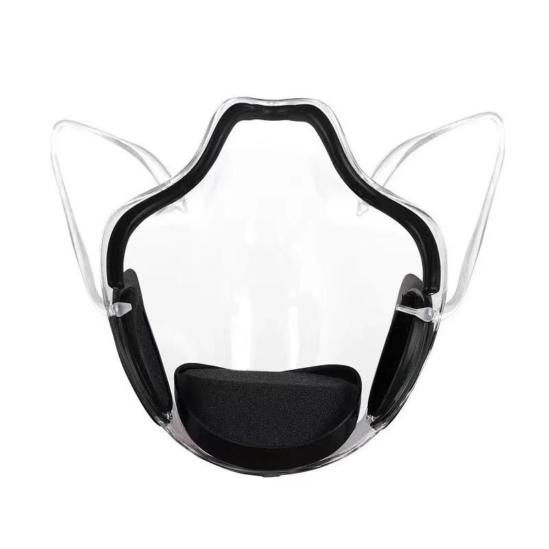 ClearGuard Anti Fog Transparent Face Shield Reusable Dustproof Mouth Cover