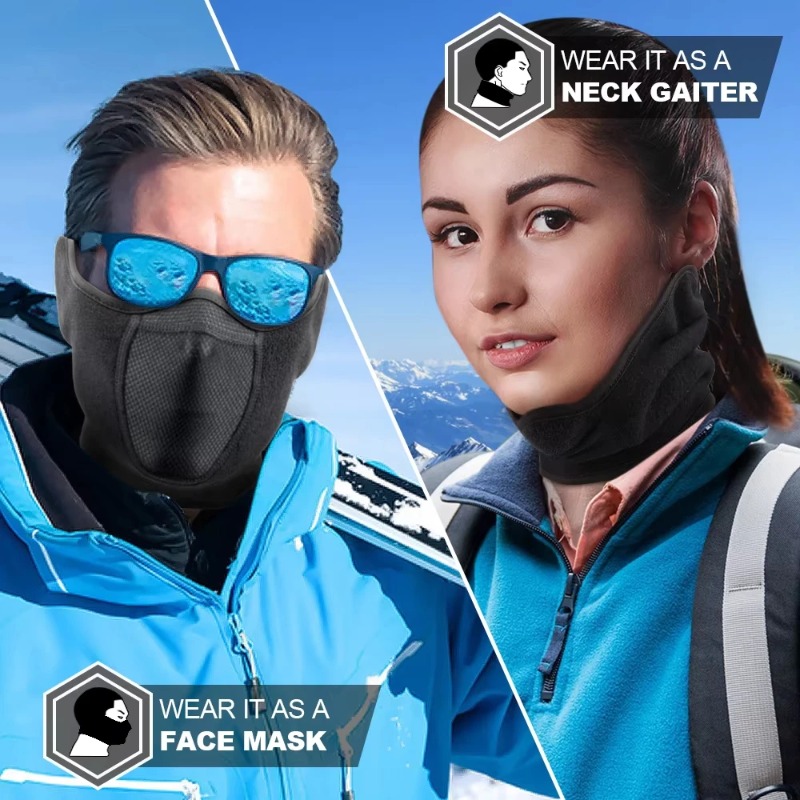 ArcticShield Winter Face Mask Windproof Balaclava for Cycling Running & Outdoor Sports