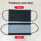 Individually Wrapped Disposable Face Masks 3 Layer Breathable Black Protection Pack 0