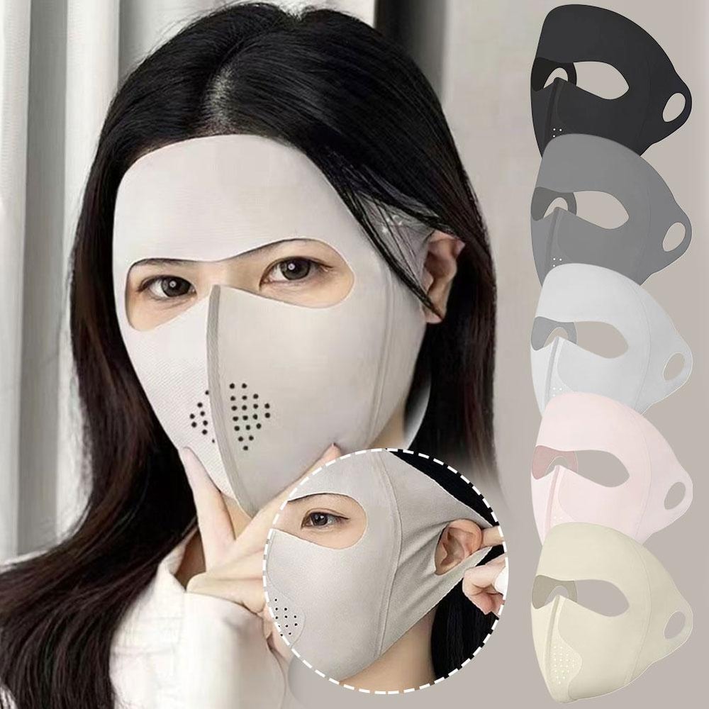 Ice Silk UV Protection Face Mask For Cycling Running Outdoor Summer Sports 1