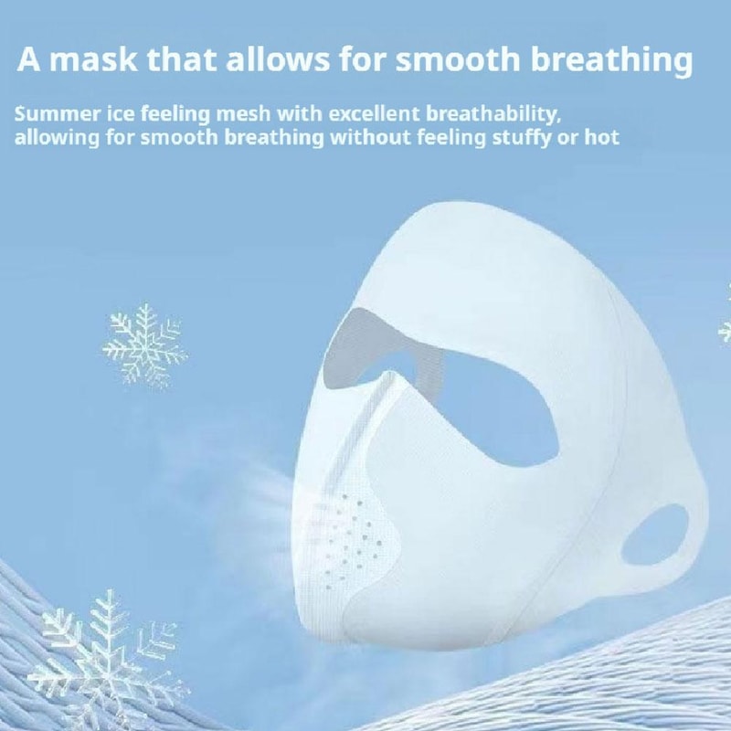 Ice Silk UV Protection Face Mask For Cycling Running Outdoor Summer Sports 4