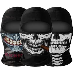 ghost skull balaclava motorcycle face mask for skiing, cycling & tactical cosplay