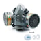 Dual Filter Respirator Mask for Spray Painting, Dust Protection & Chemical Work Safety