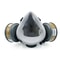 Dual Filter Respirator Mask for Spray Painting, Dust Protection & Chemical Work Safety
