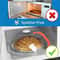 FreshGuard Microwave Splatter Cover With Steam Vents And Airtight Food Shield 3
