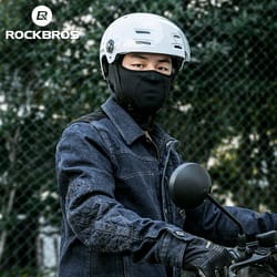 rockbros thermal winter balaclava windproof cycling & ski face mask