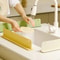Silicone Sink Splash Guard Water Baffle For Kitchen Laundry Protection 0