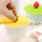 Cute Silicone Cup Lids Set Reusable Mug Covers for Coffee Cups and Glasses