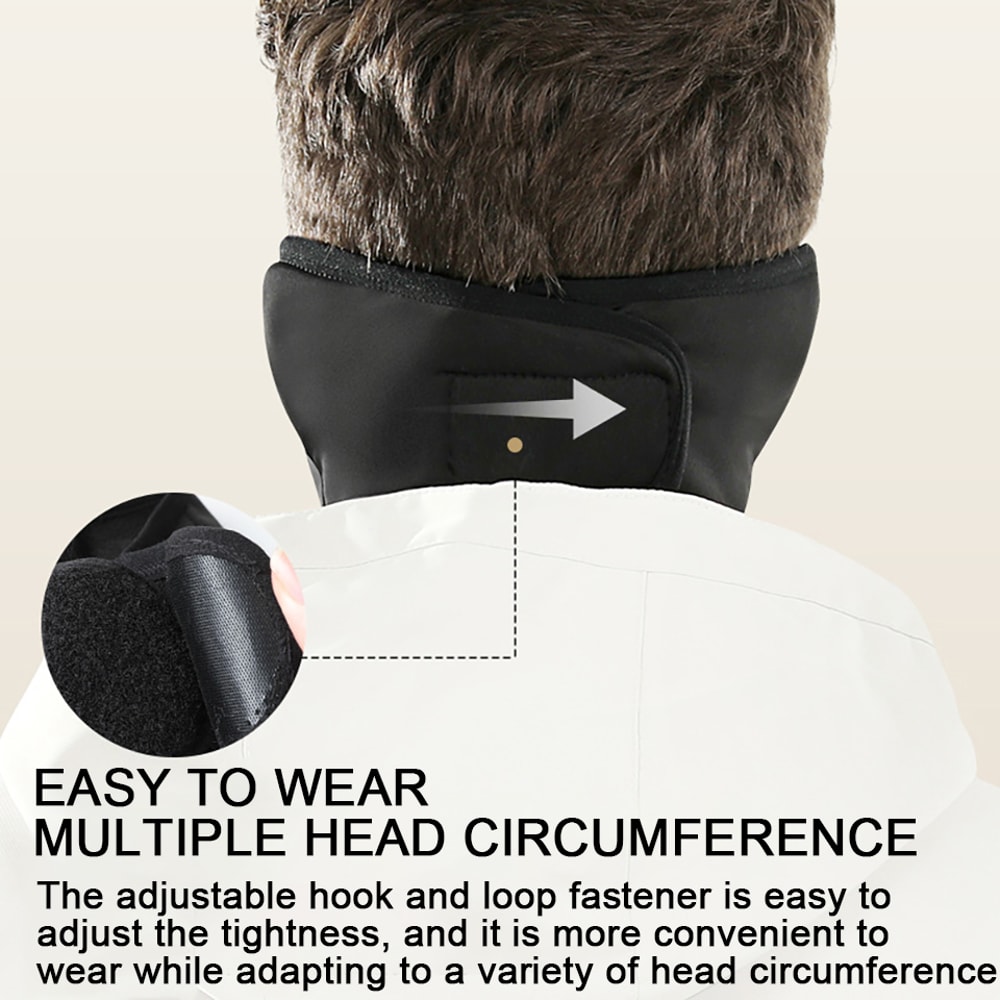 GTUBIKE Winter Cycling Mask Thermal Face Cover for Skiing, Running & Outdoor Sports