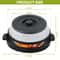 Collapsible Microwave Splatter Cover for Food Heating and Steaming